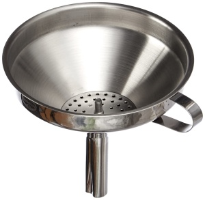 Trichter cu Siebeinsatz Dr. Oetker, inox, 12 x 11,5 x 1,5 cm - Img 1