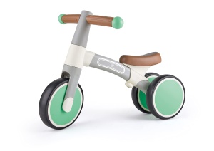 Tricicleta Hape Balance ajustabila aluminiu usor gri-menta pentru copii 12 luni