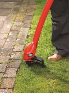 Trimmer de iarba BlackDecker GL360SB, 350W, 25 cm, negru portocaliu - Img 5