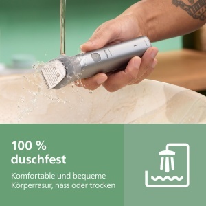 Trimmer electric Philips Multigroom Series 5000, 12 accesorii, 20 lungimi, acumulator 120 min - Img 8