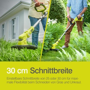 Trimmer electric RYOBI OLT1832, 18V, 25-30 cm, 3 unghiuri de taiere - Img 3