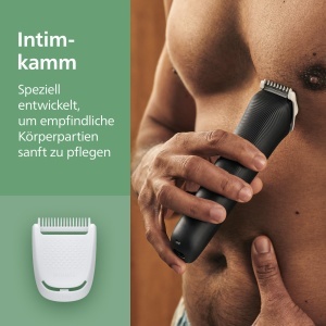 Trimmer multifunctional Philips Multigroom Seria 3000 MG394615 9 accesorii Lame auto-ascutite Autonomie 90 min - Img 6