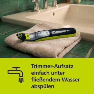 Trimmer nas Philips OneBlade QI10050, accesorii originale, usor de curatat - Img 3