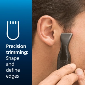 Trimmer Nas si Urechi Philips NT565016, tehnologie PrecisionTrim, complet lavabil - Img 5