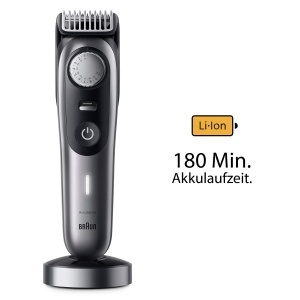 Trimmer pentru barba Braun BT9440, 11 accesorii, 40 lungimi, waterproof - Img 7