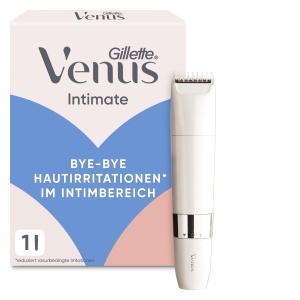 Trimmer pentru Intimbat Gillette Venus, Alb - Waterproof, Design Anti-Irritatii