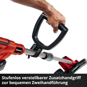 Trimmer pentru margini Einhell GE-LE 18190 Li-Solo 18V adancime reglabila fara acumulator - Img 8