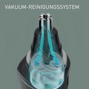 Trimmer pentru nas si urechi Panasonic ER-GN300, cu motor puternic, design ergonomic, negru - Img 6