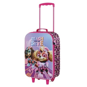 Troler pentru copii Paw Patrol Mighty-Soft, Roz, 26 L, 52 x 33 x 17 cm