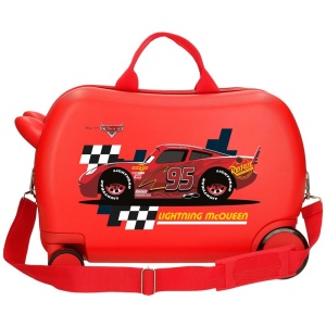 Troller copii Disney Cars Lightning McQueen, 31cm, 24.6l, rosu - Img 3