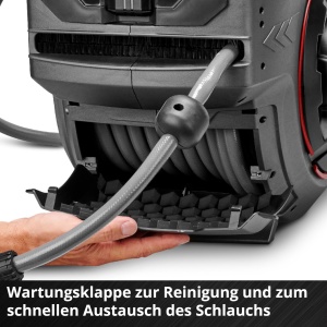 Tromela de furtun Einhell GE-HR 1830-1 Li-Solo, 30 m, 18 V, automatizata - Img 7