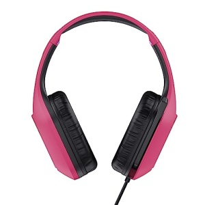 Trust Gaming GXT 415P Zirox Casti Usoare De Gaming cu Driver de 50 mm pentru PC, Xbox, PS4, PS5, Comutator, Mobil, 2 m Cu Fir, Mufa Audio de 3.5 mm, Casti Over-Ear cu Fir - Roz - Img 11