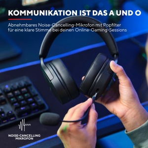 Trust Gaming GXT 490 Fayzo Casti Gaming Sunet Surround USB 7.1, Driver de 50mm, 85% Plastic Reciclat, Microfon cu Anulare A Zgomotului, Casti RGB Over-Ear pentru PC PS5 - Negru - Img 7