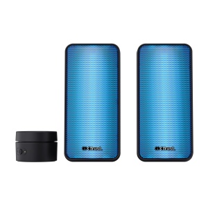 Trust Gaming GXT 611 Wezz 2.0 Difuzor PC cu Iluminare LED RGB, 12W (6W RMS), Mufa AUX de 3.5mm, Sistem de Sunet USB, Difuzoare Stereo pentru PC, Laptop, Tableta, Desktop - Negru - Img 8