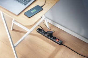 Trust Surge Guard Protector de supratensiune cu 6 porturi Negru - Img 5
