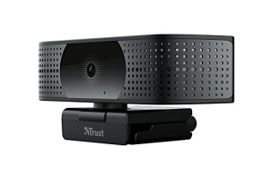 Trust Teza 4K Ultra HD Webcam, 3840x2160 cu 2 Microfoane si Autofocus, 30 FPS, USB Plug & Play, Camera Web pentru Echipe, Zoom, Skype, PC, Laptop, Mac, MacBook - Negru - Img 11