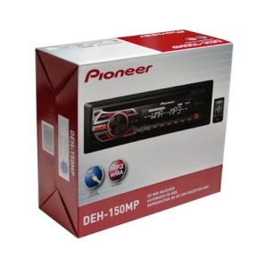 Tuner CD Pioneer DEH-150MP, AUX-In frontal, 4X 50 wati, iluminare afisaj alb, iluminare tastatura rosie, amplificator MOSFET, egalizator grafic cu 5 benzi - Img 4