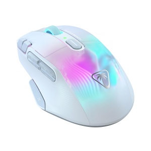 Turtle Beach Kone XP Air - Mouse pentru jocuri RGB wireless, personalizabil si ergonomic, Bluetooth, senzor optic 19K DPI, baterie de pana la 100 de ore si statie de incarcare - alb - Img 6