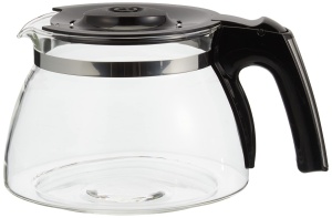 Ulcior de sticla Enjoy Top negru tip 1017-04 1021-01 si aparatul de cafea cu filtru Aromafresh