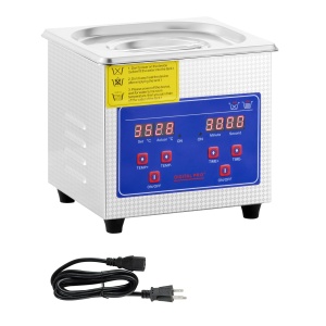 Ultrasunete Curatator VEVOR 1.3L din Otel Inoxidabil, 60W, Digital