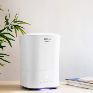 Umidificator Cecotec BreezeCare 3500 Warm Rezervor 55L Abur Cald si Rece Timer Aromaterapie - Img 2
