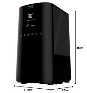 Umidificator Cecotec BreezeCare 4000 Connected rezervor de 6L umidificare de 400 mlh Wi-Fi si control tactil functie de plasma acoperire de pana la 40 - Img 7