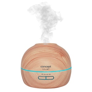 Umidificator cu difuzor de arome Concept Perfect Air ZV1005, 40 mlh, 300 ml, lemn deschis - Img 4