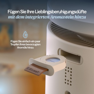 Umidificator de aer Blueair DreamWell, 48h, fara ceata, tehnologie InvisibleMist, bej - Img 5