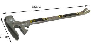 Unelte de demolare STANLEY FatMax Fubar III, 5-in-1, 4 kg, NegruSilver - Img 8