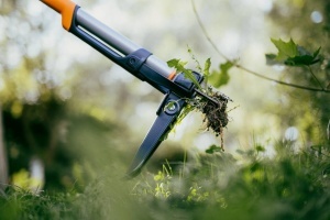 Unelte de gradinarit - Fiskars Unkrautstecher ergonomic, 1100g, inox, negruportocaliu - Img 7