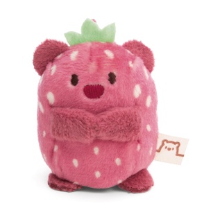 Ursulet de Plus NICI My Mochi Bar Nomo Erdbeere 5cm roz, pentru copii si adulti