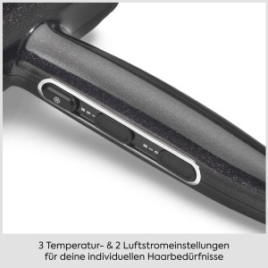 Uscator de par BaByliss Midnight Shine, 2100W, Ioni, cu difuzor, compact - Img 5