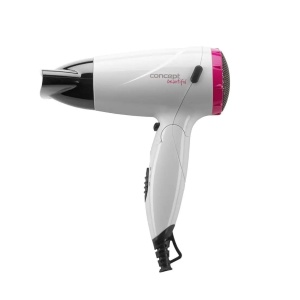 Uscator de par Concept Beautiful VV5740, 1500W, compact, roz - Img 2