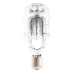 Uscator de par cu casca Krups CF6000N1, 600W, 2 trepte de temperatura, alb - Img 1