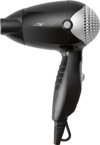 Uscator de par de calatorie Clatronic(r) | Dimensiuni compacte | 1200 wati | 2 niveluri de temperatura/putere | Duza de formare rotativa la 360deg (detasabila) | Bucla de agatare | Uscator de par | HT 3393 alb sau negru - Img 2