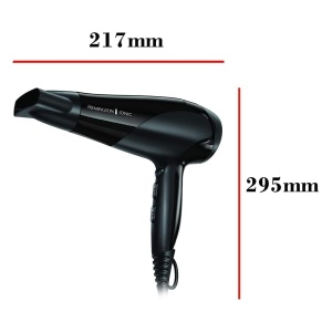 Uscator de par Remington D3198, 2200W, negru, cu difuzor si duza de styling - Img 9