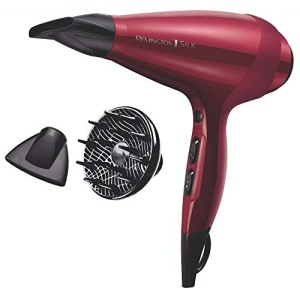 Uscator de par Remington Professional Ion Silk (2400W, 140km/h, 3 accesorii de coafare, imbogatit cu proteine de matase si ceramica, generator de ioni, motor de curent alternativ de lunga durata cu functie turbo si setare la rece) AC9096 - Img 4