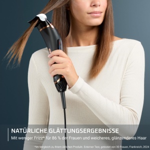 Uscator de par Rowenta Ultimate Experience CF8C20E0, 170 kmh, design ergonomic, negru-cupru - Img 7