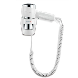 Valera Action Super Plus 1200 Uscator de par cu suport de perete, 1200 wati, culoare alb/crom