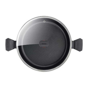 Vas de gatit Tefal B5546902, 30 cm, 12.2 l, cu capac din sticla - Img 2