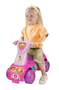 Vehicul de impins pentru copii Fisher-Price Little People, roz, cu sunete, 1-3 ani - Img 2
