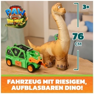 Vehicul de transport PAW PATROL Rocky cu Dino 60 cm, 2-in-1, pentru copii de la 3 ani - Img 2