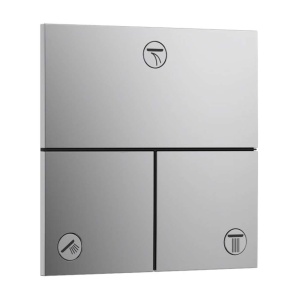 Ventil submontat hansgrohe ShowerSelect Comfort E, crom, pentru 3 functii