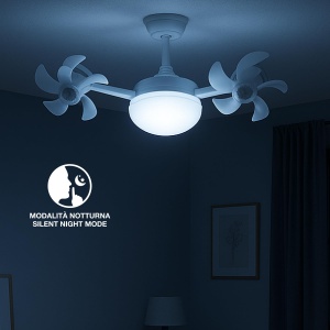Ventilator de tavan Beper P206VEN612 cu LED, 3 viteze, telecomanda - Img 5