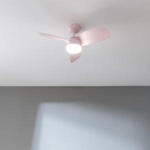 Ventilator de tavan Cecotec EnergySilence Aero 3050, 35 W, roz, cu LED si telecomanda - Img 2