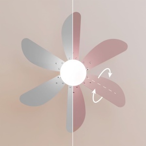 Ventilator de tavan Cecotec EnergySilence Aero 3600 Vision, 92 cm, 50 W, Violet - Img 4