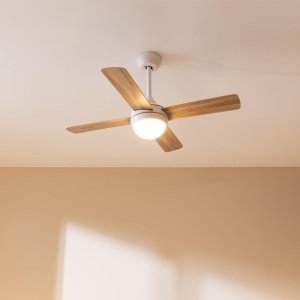 Ventilator de tavan Cecotec EnergySilence Aero 4250 DC, 40 W, 42 inch, LED, telecomanda - Img 3