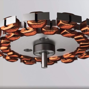 Ventilator de tavan Cecotec EnergySilence Aero 5200, 40W, 132 cm, motor DC, lumina LED, telecomanda, negru - Img 2