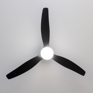 Ventilator de tavan Cecotec EnergySilence Aero 5600, 132 cm, 40W, LED 20W, Wi-Fi, negru-auriu - Img 5