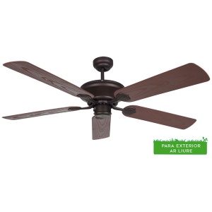 Ventilator de tavan Orbegozo CP 74132 pentru exterior, 132 cm, 60 W, 5 aripioare, negru - Img 2
